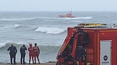 Operativo de busca de dous menores desaparecidos no mar nas Canarias