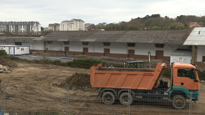 O Adif executa xa as obras nos terreos lindeiros á actual estación de tren de Lugo
