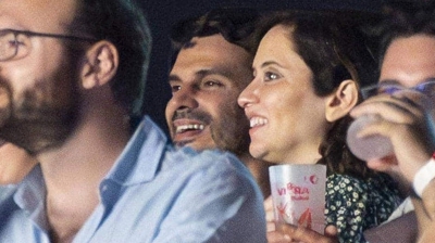 Isabel Díaz Ayuso coa súa parella, Alberto González Amador