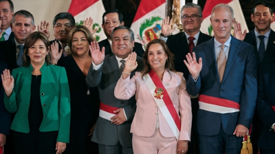 A presidenta do Perú, Diana Boluarte (Reuters)