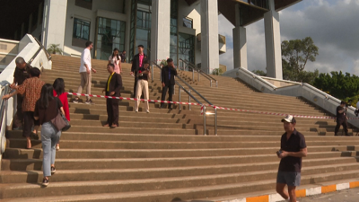 Tribunal provincial de Koh Samui, este martes (AFP)
