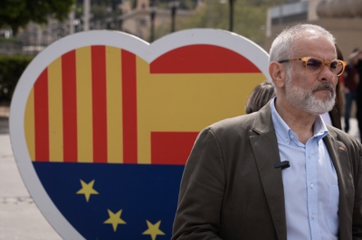 O cabeza de lista de Ciudadanos ás eleccións catalás, Carlos Carrizosa (David Zorrakino / Europa Press).