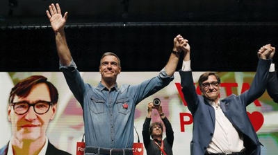 Todas as sondaxes dan gañador dos comicios ao candidato socialista  (EFE/ Andreu Dalmau)