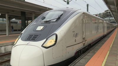 Novo tren Avril en probas en Galicia