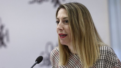 María Guardiola durante unha intervención pública. (EFE/Jero Morales)