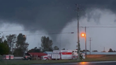 Tornado en Eddyville, Kentucky (REUTERS)