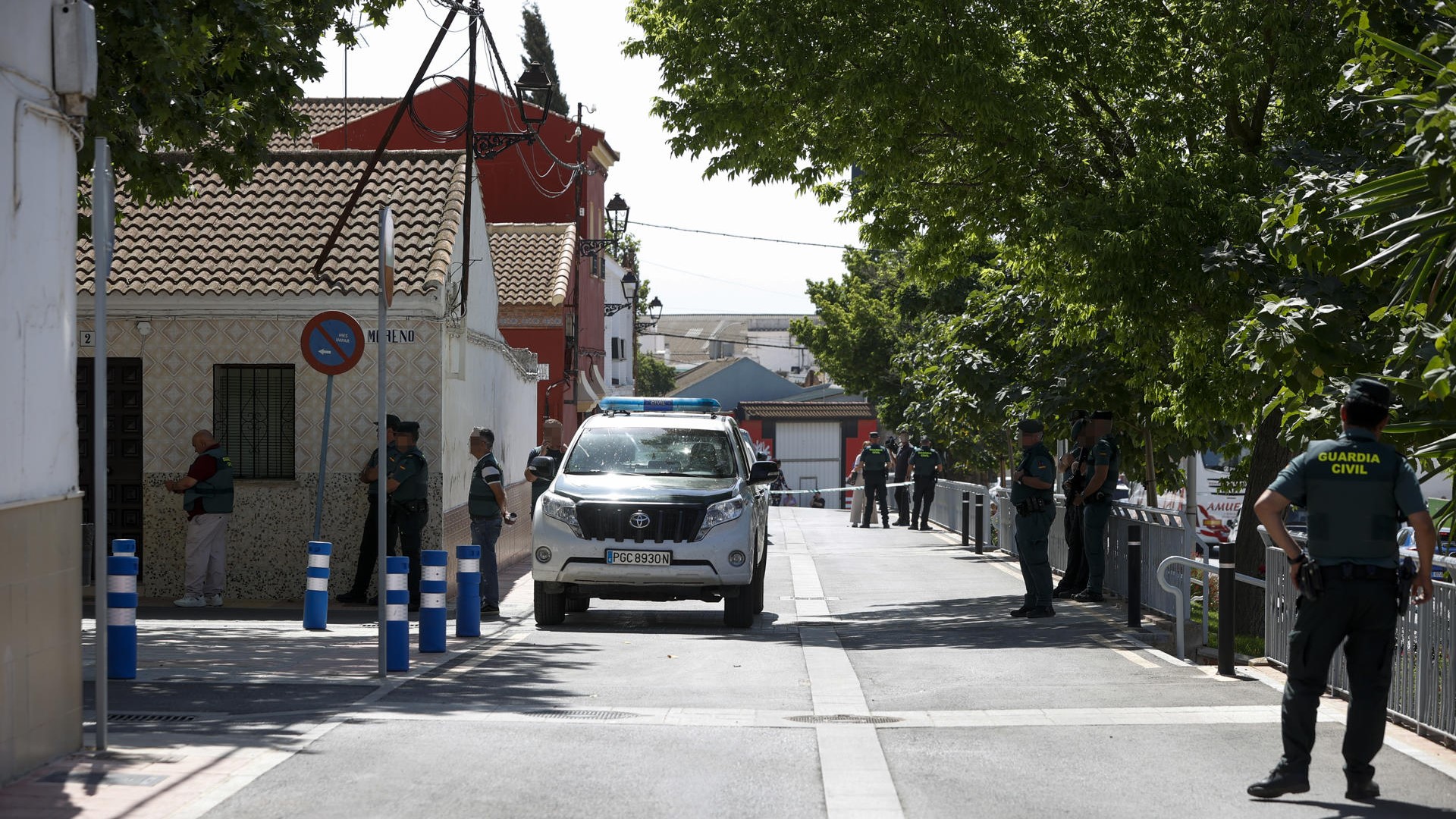 Un home atrinchéirase nunha vivenda de Campillos (EFE/ Jorge Zapata)