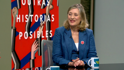 Susana Cendán, comisaria da mostra 'Outras historias posibles'