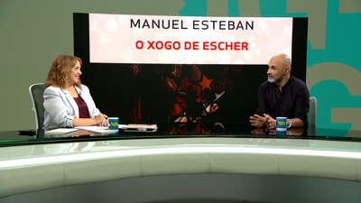 Manuel Esteban, autor da novela 'O xogo de Escher'