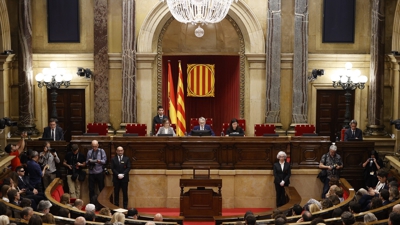 Vista xeral do pleno de constitución da XV lexislatura do 'Parlament' de Cataluña, o 10 de xuño de 2024, en Barcelona (Kike Rincón / Europa Press).