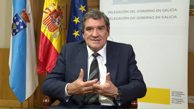 O ministro para a Transformación Dixital, José Luis Escrivá, atendeu o 'Bos días' desde a sede da Delegación do Goberno en Galicia
