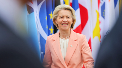 Imaxe de arquivo de Ursula von der Leyen, presidenta da Comisión Europea / Reuters