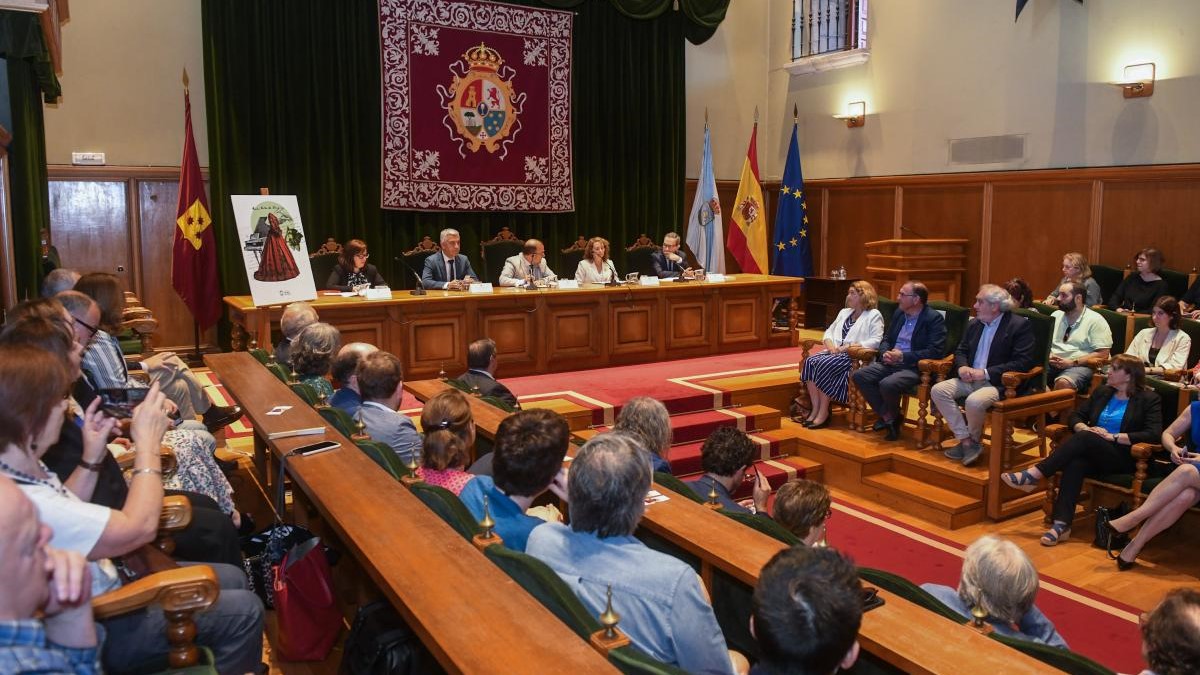 Inauguración da Cátedra de Rosalía (Xunta de Galicia)