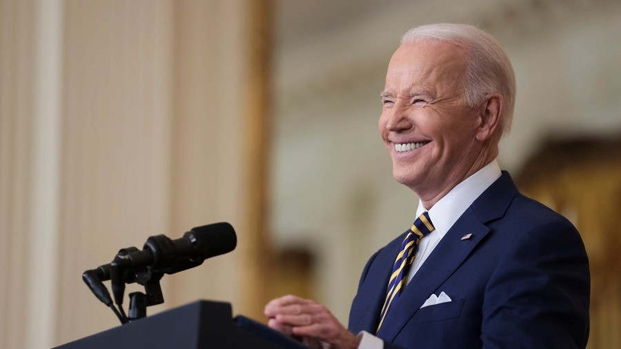 O presidente dos Estados Unidos, Joe Biden, nunha fotografía de arquivo (EFE/EPA/Oliver Contreras/Pool)