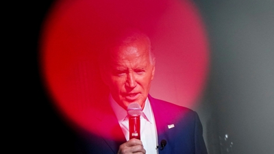 Joe Biden en Michigan. REUTERS/Elizabeth Frantz