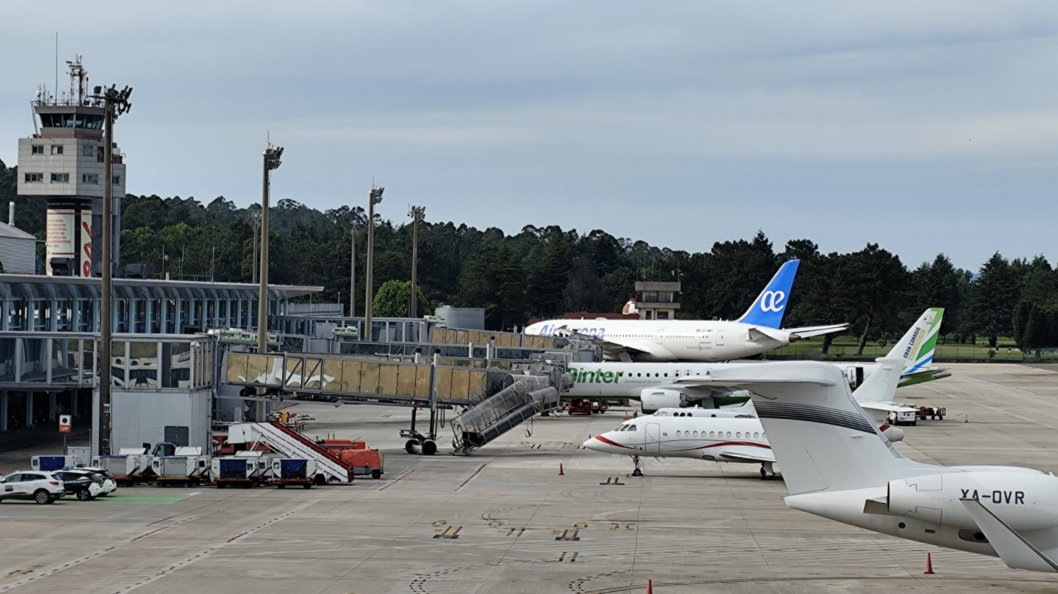 Aeroporto de Peinador, en Vigo