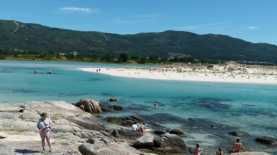 Imaxes da praia de Carnota /Arquivo