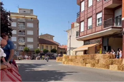 Circuíto da Bañeza, en León, durante os adestramentos previos á carreira