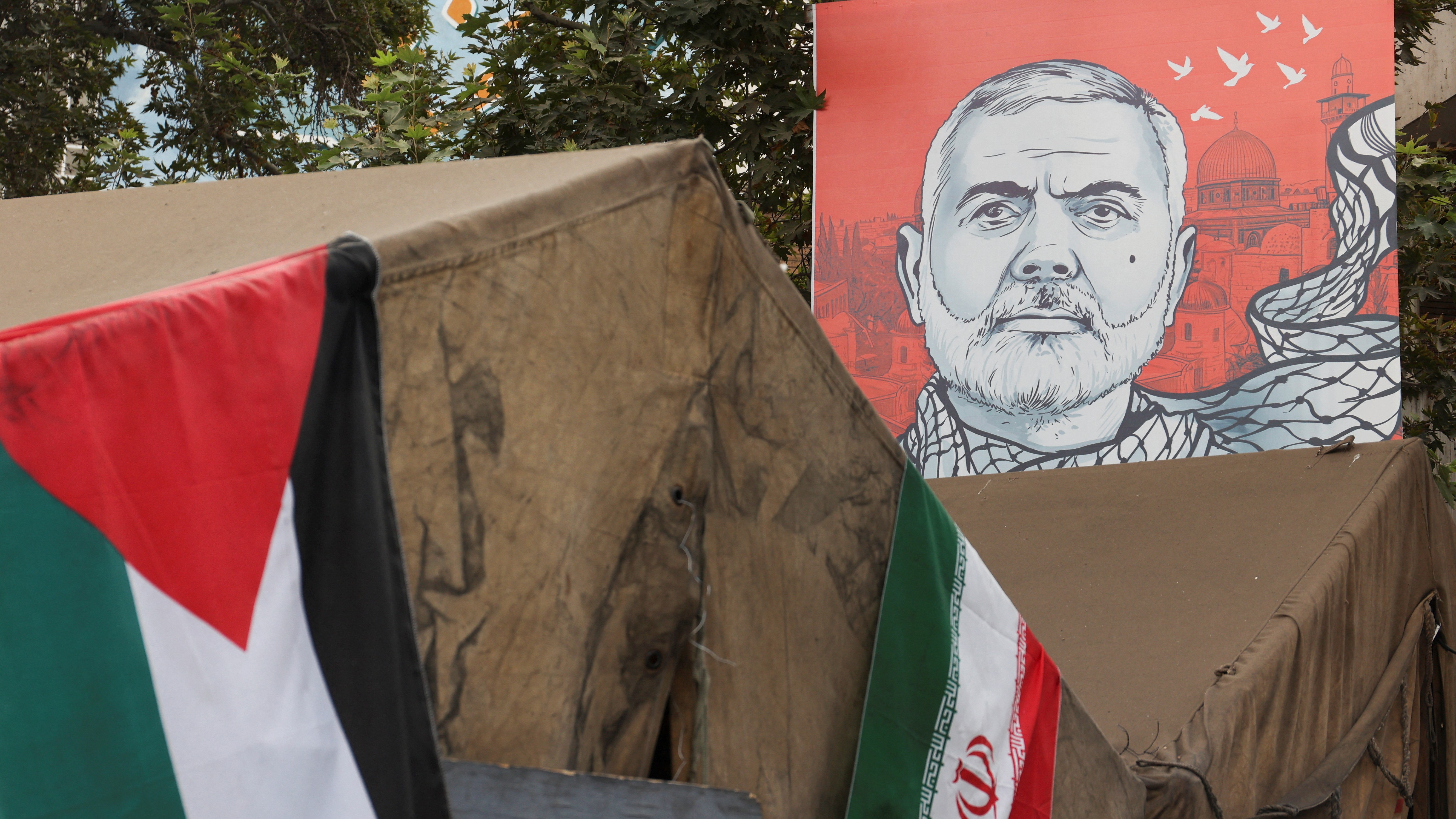 Homenaxe en Teherán a Ismail Haniyeh, líder de Hamas asasinado (Reuters/Majid Asgaripour/WANA)