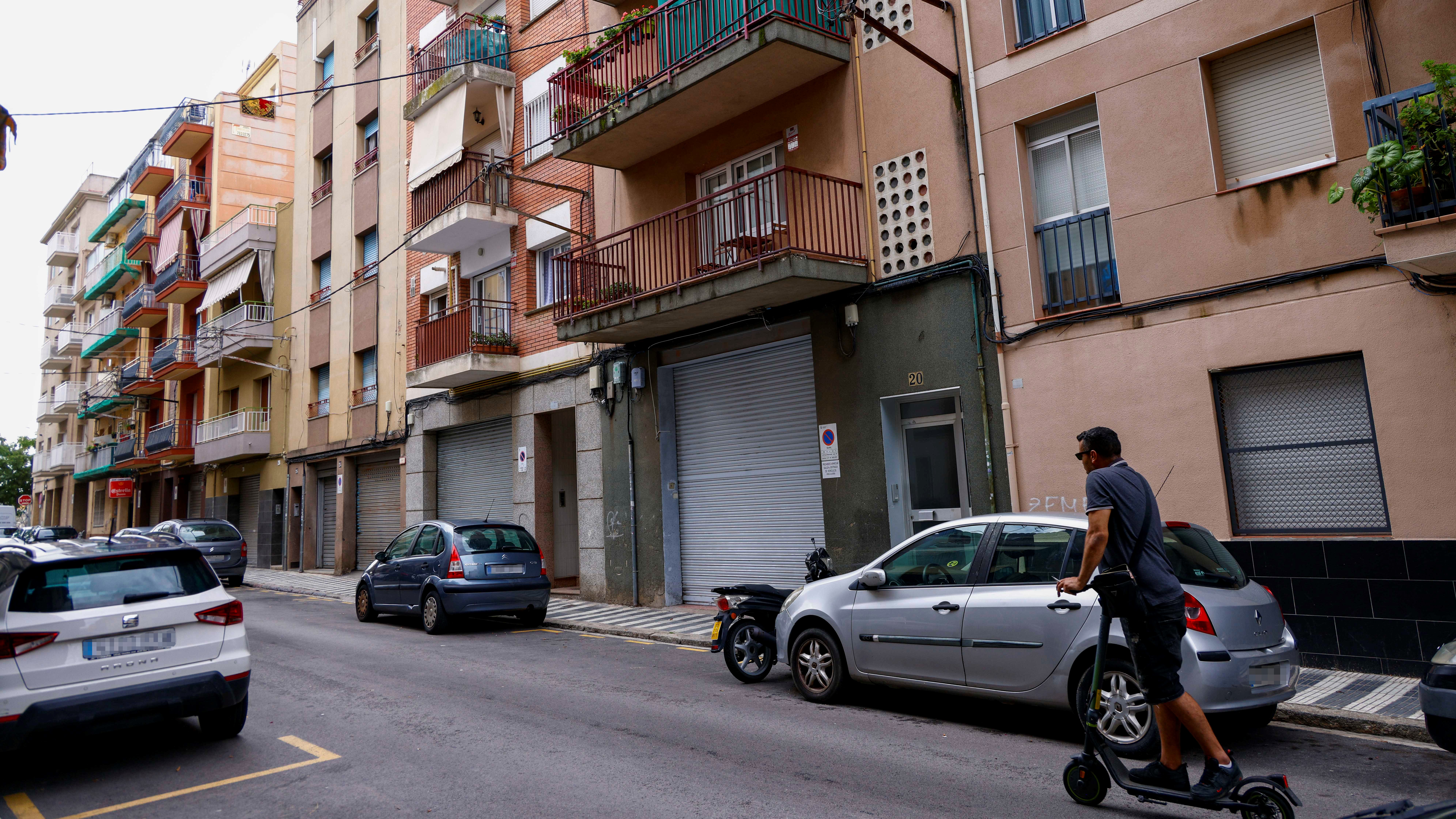 Rúa de Mataró en que se produciron tres dos arrestos (EFE/Quique García)