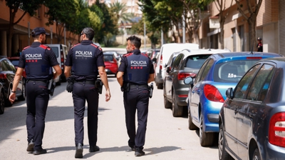 Rúa de Rubí onde foi asasinada unha das mulleres (EFE/Quique García)