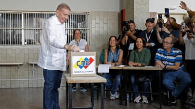 Edmundo González Urrutia nunha foto de arquivo (Jeampier Arguinzones/dpa)