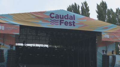 Un dos escenarios do Caudal Fest